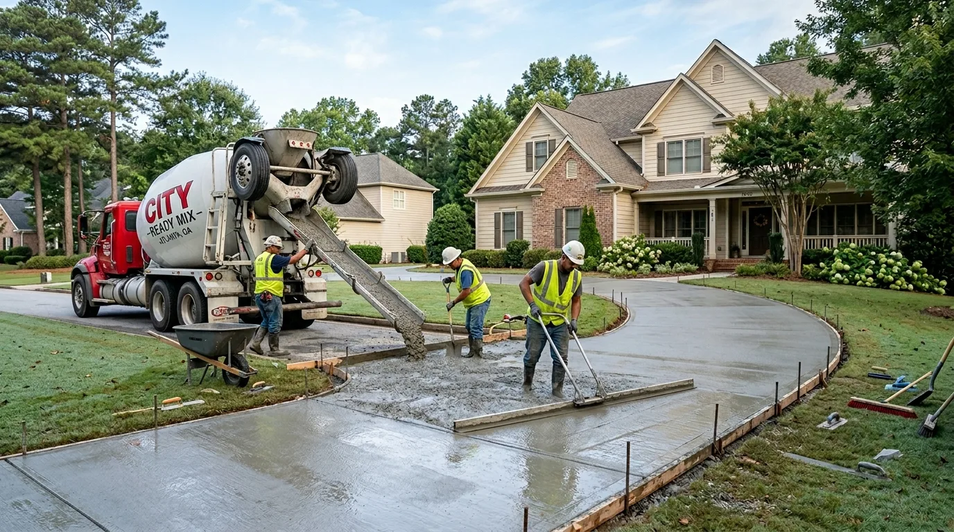Alpharetta Concrete Pouring: Best Season by Month