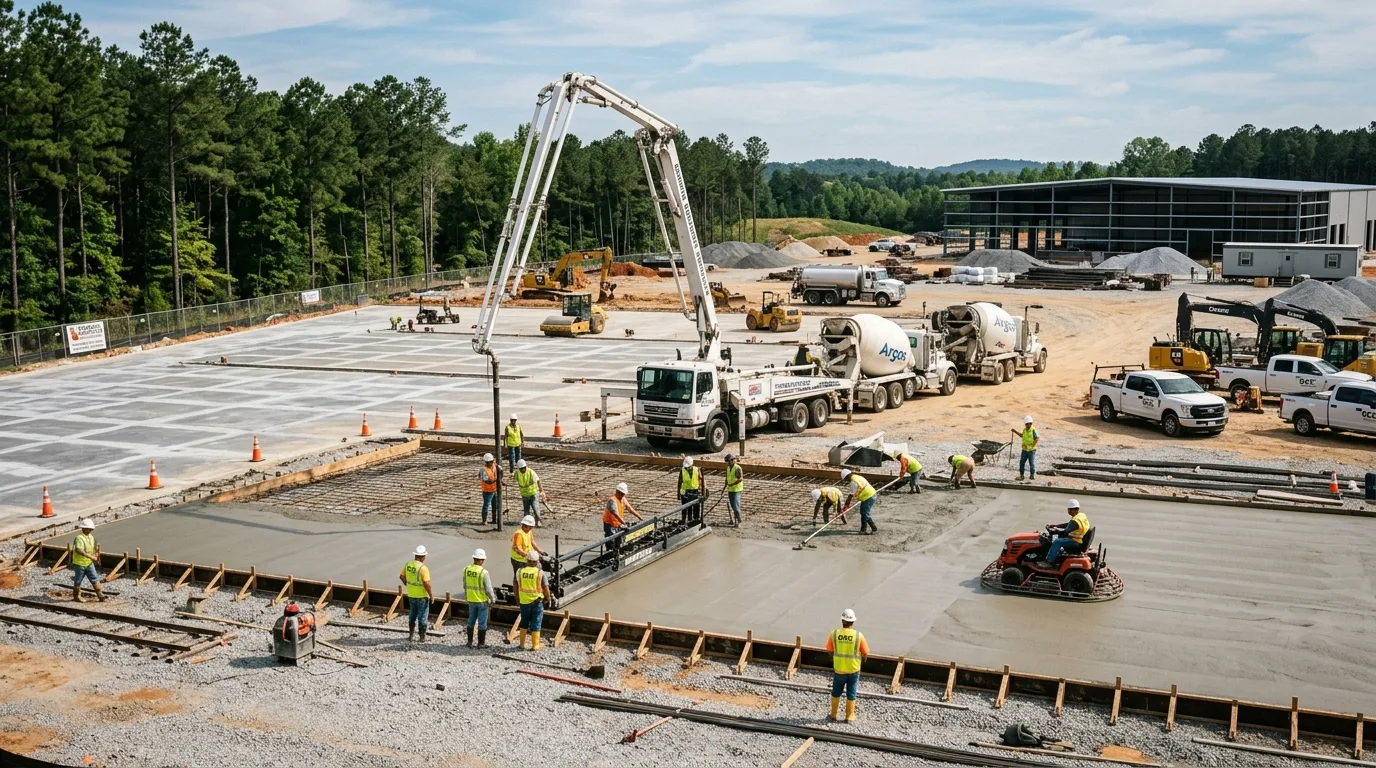 Commercial Concrete in Alpharetta: What Businesses Need to Know
