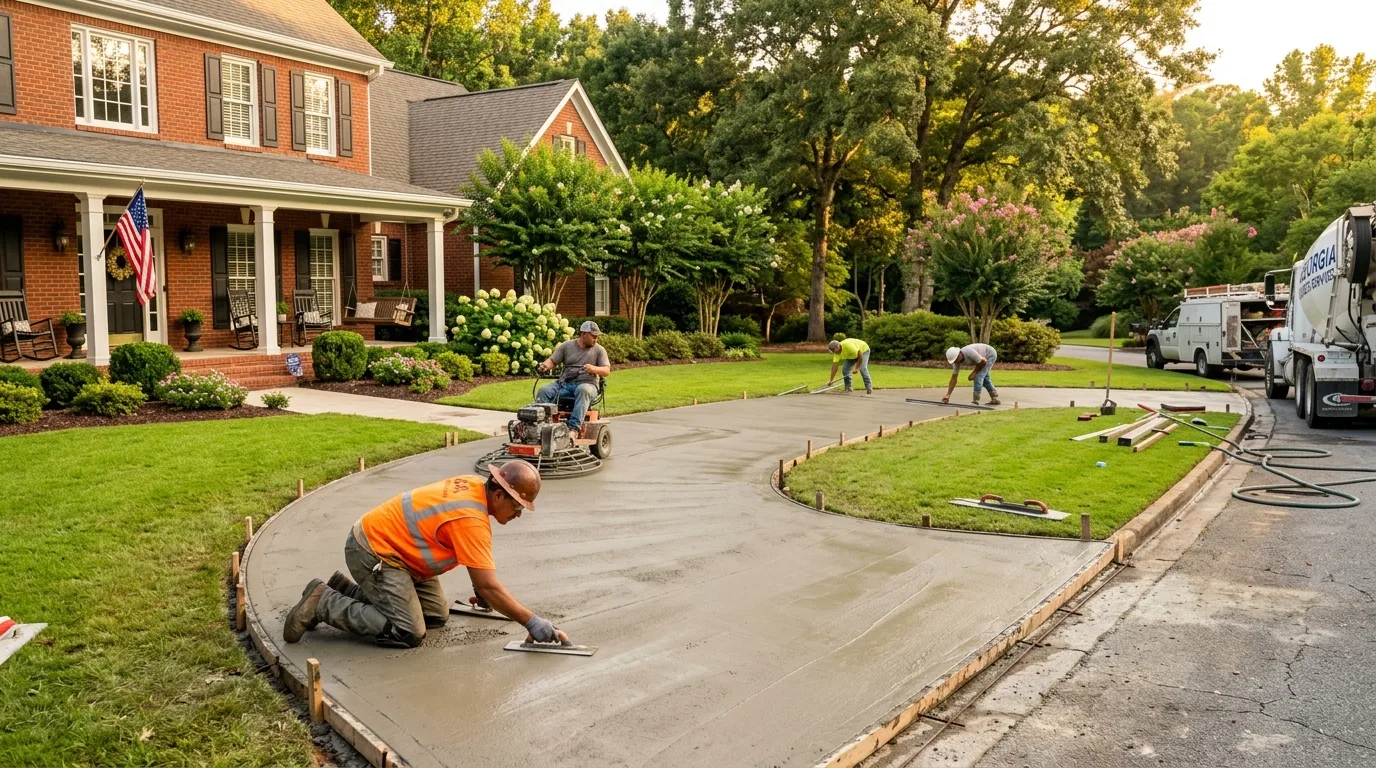 Contact Alpharetta Concrete Contractors — free concrete estimates in Alpharetta, GA